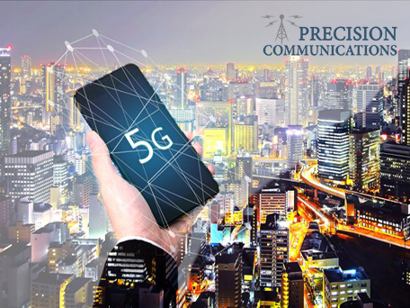 Komponenty použité v priemyselnej komunikácii pre mobilný telefón 5G